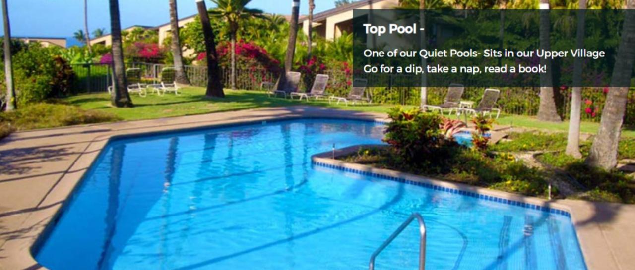 9B Ekahi Village-Studio Bath, Garden View - 1 Minute Stroll To Beach! Wailea  Exterior foto